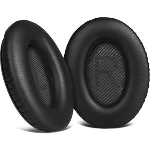 Ear Pads for Bose QC35: Durable Comfortable Noise Cancellation Replacement Cushion Earpads for Bose Quitecomfort 35 QC35 QC35 ii Headphones with Good Audio Quality