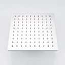 6-12'' Stainless Steel Chrome Shower Head Rainfall Shower Head Ultra-Thin Rain Shower Square Round Bathroom Accessories (8 inch square)