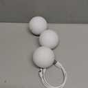 POITOI Juggling Balls Light Up Juggling Ball Glow in The Dark Juggling Balls USB Rechargeable Glowing Juggling Ball for Beginners and Professionals Set of 3 (Rainbow 3.2oz)