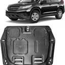 Engine Splash Shield Fit for Honda CR-V 2007 2008 2009 2010 2011 2012 2013 2014 Engine Case Guard Under Cover Compatible with CRV Front Engine Guard Mud Flaps