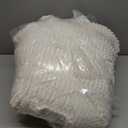 Blissful Diary Reading Pillow, Backrest Pillow with Shredded Memory Foam for Adult & Children, Designed for Bed and Couch Sitting Up, Includes Arms, Pockets and Washable Cover, Off White