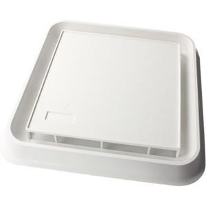 S97006651 Fan Cover Grille for Broan NuTone Bathroom Fan Assembly Replacement, Fits 663, 670A, 670B, 670C, 670D, 670E Bathroom Exhaust Fan Light Cover Replacement