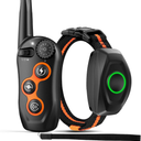Dog Training Collar, IPX7 Waterproof Dog Shock Collar with Remote Control Range 1300ft, 3 Training Modes, Beep, Shock, Vibration, Rechargeable Shock Collar for Large Medium Small Dogs 