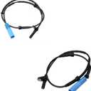 Olivia&Oliver 2PCS Left & Right Front ABS Wheel Speed Sensor for BMW 745i 750i 760i E65/E66/E67 34526771708 34526761650