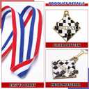 24 Pcs Chess Medals Metal Award Medals with Neck Ribbons Trophy Award Prize Gift for Rewards and Competitions