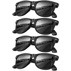 KALIYADI Sunglasses Men Polarized for Mens and Womens Unisex Sun Glasses for Driving UV Protection, 4 Packs