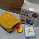 LovesTown 209 PCS Shapes Wooden Pattern Blocks for Kids,Geometric with Activity Cards and Storage Bag, Educational Tangram Puzzles,Great Learning Gift from Parents or Teachers 35 Pack