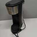 CHEFMAN Single Serve Coffee Maker, K Cup Coffee Machine: Compatible with K-Cup Pods and Ground Coffee, Brew 6 to 12oz Cup Drip Coffee Maker, 40oz Water Reservoir, Cup Lift, Filter Included