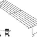PETKAO 67026 Warming Rack for Weber GS4 Spirit 2 Grill Parts Spirit II E210 S210 E215 E220 S220, Replacement Parts for Weber Spirit II 2 Burner Grills Accessories with Up Front Control Stainless Steel