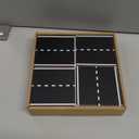 Learn & Grow Magnetic Tiles Road Expansion Pack - 40PCs Road Toppers Set for Cars, STEM Learning & Building Toy - Magnetic Tile Accessories for Kids 3+, Toddler - Add Car Roads to Any Magnet Tiles Set