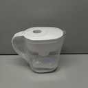 Brita Metro Water Filter Pitcher with SmartLight Change Indicator, BPA-Free, Replaces 1,800 Plastic Water Bottles a Year, Lasts Two Months, Includes 1 Filter, Small - 6-Cup Capacity, White