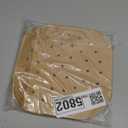 Air Fryer Parchment Paper Liners: 200PCS 8.5 inch Square Perforated parchment paper for Air Fryer, Premium Bamboo Steamer Liner for Air Fryers Baking Cooking Oven 