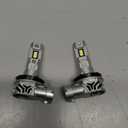 LUYED H11 LED Bulbs, 24000LM 6500K Cool White with Cooling Fan for Fog Lights, DRL,H8 H9 H16 Fog Lights, No Adapter Required Easy Install, 1:1 Size Plug and Play, Pack of 2