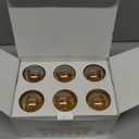 EDISHINE Vintage LED Edison Bulbs 8W, 60W Equivalent, 2200K Amber Warm Light, A19 Antique Edison Light Bulb with 80+ CRI, A19 Dimmable LED Bulbs, 700LM, E26 Medium Base, 6 Pack