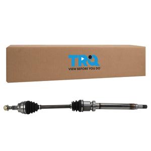 TRQ Front Right CV Axle Shaft Assembly Passenger Side Compatible with 2012-2018 Ford Focus