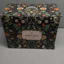 Rugcomf Living Room Rug 6x9 Rug Machine Washable Boho Area Rug Non Slip Vintage Low Pile Large Rug for Living Room, Bedroom, Farmhouse, Dining Room, Kids Playroom (Dark Espresso)