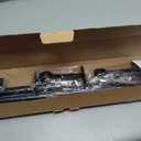 Black Curtain Rod 72-144 Inch, 1" Diameter Curtain Rods for Windows, Heavy Duty Long Drapery Rod with Brackets for Bedroom, Living Room, Kitchen, Patio