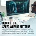 PNY 32GB Turbo Attach 3 USB 3.0 Flash Drive, Silver (Pack of 10)