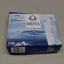 Brita Plus Water Filter, BPA-Free, High-Density Replacement Filter for Pitchers and Dispensers, Reduces 2x Contaminants*, Lasts Two Months or 40 Gallons, Includes 3 Filters