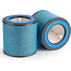 HP152 HP153 Replacement Filter for Shark Never Change Air Purifier | Fits Shark NeverChange HP150/HP152/HP153/HP155 Series. True HEPA + Pet Barrier. Replace HE15FKPET. 2 Pack