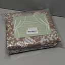 OYX Floral Curtains 84 Inch Length 2Panels for Living Room, Bedroom Light Filtering Drapes, Farmhouse Vintage Country French Tassels for Boho Pattern Rod Pocket Aesthetic Home Decor Window Treatments