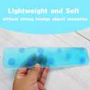 Perineal Cooling Pad, Hot and Cold Pads for Postpartum, Perineal Ice Pack, Instant Cold Therapy Packs, Gel Bead Ice Pack, Reusable Ice Packs, Instant Cooling Relieves Pain (Blue-Circle)