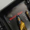 Combination Drill & Tap Bit Set, 6 pc SAE (6-32NC ~ 1/4-20NC) and 6 pc Metric (M3 ~ M10) Titanium Coated Drill Bits Kit for Drilling Screw Threads Tapping Countersinking, with Quick Change Adapter