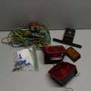 MAXXHAUL 70094 12V Incandescent Trailer Light Kit | Stop, Tail, Brake, Turn Lights | License Plate Light Included | Stud-Mount Design | DOT Compliant | Fits Utility, Cargo, Camper, RV, Truck Trailers