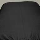 EVEME Large Gel Seat Cushion for Long Sitting with Non-Slip Cover,Soft & Breathable,Seat Cushion for Chair,Car,Office,Desk Chair,Wheelchair (Medium Size) Color Black