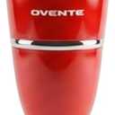 OVENTE Immersion Hand Blender, 300W Corded Electric Handheld Stick Mixer with 2 Mixing Speeds and Stainless Steel Blades for Smoothies, Purees & Baby Food, Red HS560R