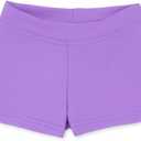 Capezio Girls' Boy Cut Low Rise Short (Purple)
