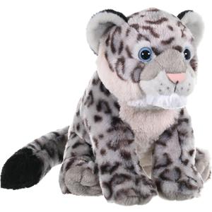 Wild Republic Snow Leopard, Cuddlekins, Stuffed Animal, 12 inches, Gift for Kids, Plush Toy, Fill is Spun Recycled Water Bottles