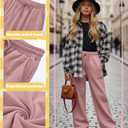 Oakgarden 3 Pack Girls' Wide Leg Sweatpants Drawstring Baggy Pants Teen Casual Loose Athletic Joggers with Pockets (Black, Light Heather Gray, Light Pink, 9-10 Years)