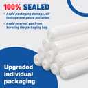 AZEN 30 Pack Gauze Rolls Bandages, 4 in x 4.1 Yards, Premium Medical Supplies & First Aid Supplies, Bandage Wrap Vet Wrap, Mummy Wraps