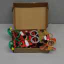 Christmas Party Favors Supplies 12 Pack, Universal Size Holiday Glasses Accessories, Xmas Party Prizes Photo Booth Props Decorations for Outfit, Christmas Goodie Bag Stocking Stuffers Gifts Giveaways