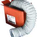 Lambro 219L Flexible Vent Hose 4 Inch X 50 Feet, White