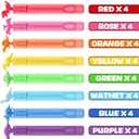 32 Pack Bubble for Kids Party Favors, 8 Style Mini Bubble Wands with Gift Box, Dinosaur Toys Bulk for Carnival Prizes Goodie Bag Stuffers Supplies, Birthday Bath Time Bubbles Blower Toy for Girl Boy