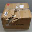 Oneach 27.75 Table Lamps Set of 2, Gold Modern Bedside Lamp with LED Night Light, USB A+C, Glass Lamps for Living Room, Bedroom, Nightstand, Office, End Table (2 Bulbs Included)