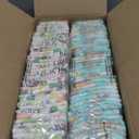 The Honest Company Clean Conscious Diapers for Delicate Skin | Up to 100% Leakproof | Hypoallergenic, Fragrance Free | Gender Neutral | Club Box, Size 1 (8-14 lbs), 78 Count (Prints May Vary)