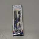 Wahl Micro Groomsman Battery Personal Trimmer for Hygienic Grooming with Rinseable, Interchangeable Heads for Eyebrows, Neckline, Nose, Ears, & Other Detailing - 05640-600 (4 Piece Set)