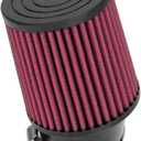FVRITO High Performance Mini Bike Air Filter Adapter Kit for Predator 212 196cc 224cc Coleman CT200U CT200U-EX BT200X B200R Baja MB200 KT196 6.5 Hp GX160 GX200 Engine Minibike Go Kart Racing Parts Red