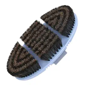 Horse Face Brush Flexible, Handmade Soft Horses Grooming Tool, Professional Dirt Removal Equine Hold In Hand