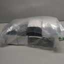 10 Packs Single Grid Watch Box with Pillow, PU Leather Gift Case for Bracelet, Jewelry Wristwatch Storage, Watches Display Holder for Men and Women, Single Watch Roll Organizer, Black