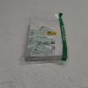 5 Pcs Reusable Straws Clear Glass Straws Colorful Butterfly Design Size 7.8" x 8mm with 1 Cleaning Brush for Smoothies, Milkshakes, Juices, Teas (Colorful Butterfly)