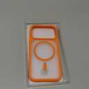 TORRAS Stronger Magnetic Shockproof for iPhone 17 Pro Case, Compatible with MagSafe, Military-Grade Drop Protection, Camera Control, DIY Button, Slim Clear Phone Case for iPhone 17 Pro Orange