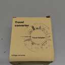 Universal Travel Adapter, Travel Charger 5.8A Smart Power Plug Adapter with 3 USB Type-C and 2 USB-A Power Adapters, for USA, EU, UK, Australia and More Than 200 Other Countries