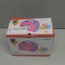 QIPUMP Balloon Pump Electric,110V 600W Balloon Blower Inflator Dual Nozzle Air Pump Balloons Inflator for Decoration, Party, Sport,Gifts:2 Balloon Tying Tools (Rose Red)