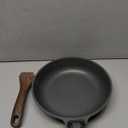 SENSARTE Nonstick Frying Pan Skillet, Swiss Granite Coating Omelette Pan, Healthy Stone Cookware Chef's Pan, PFOA Free (8/9.5/10/11/12.5 Inch) (9.5 Inch) (Gray)