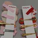 Hair Clips for Girls Set of 18 No Slip Assorted Barrettes for Kids Bows Pink Red Cute Hair Accessories for Little Girls Teens Toddlers Child Kids Gifts