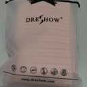 DRESHOW BQUBO Baby Swaddle Blankets for Girls, 4PCS Newborn Accessories Set with Matching Hat and Bow Headband with Card, 1 Set: Birth Announcement Card + Hat + Hairband + Blanket (Dusty Rose)